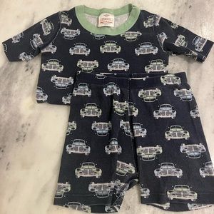 Hanna Anderson Short PJ set in adorable car print!
